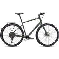 Specialized Sirrus X 4.0 Eq Sports Hybrid Bike  2022 X-Small - Satin Oak Green Metallic / Black Reflective