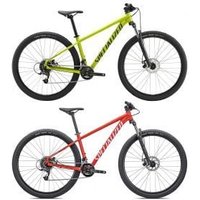 Specialized Rockhopper 27.5 Mountain Bike  2022 X-Small - Gloss Flo Red/White