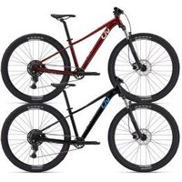 Giant Liv Tempt 2 Womens Mountain Bike 2024 X-Small (27.5) - Gloss Black/Dusted Peri